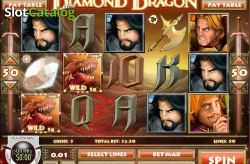 Οθόνη6. Diamond Dragon Κουλοχέρης