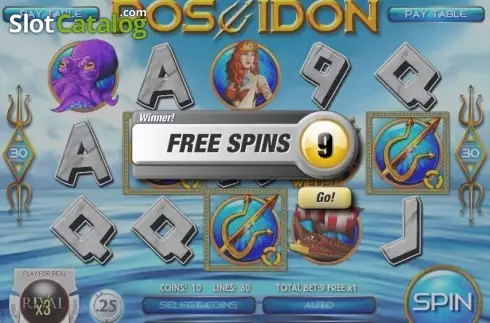 Οθόνη7. Rise of Poseidon (Rival Gaming) Κουλοχέρης 