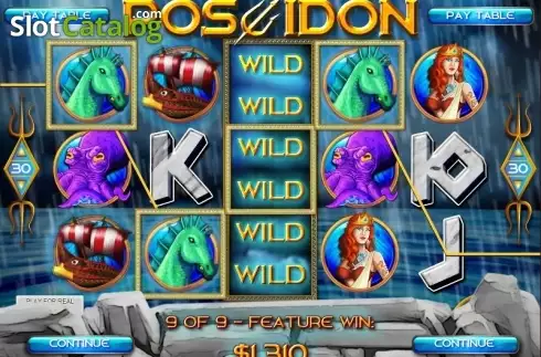Οθόνη8. Rise of Poseidon (Rival Gaming) Κουλοχέρης 