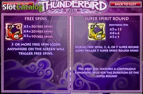 Οθόνη4. Thunderbird (Rival) Κουλοχέρης