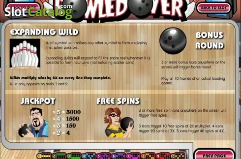 Οθόνη3. Bowled Over (Rival Gaming) Κουλοχέρης