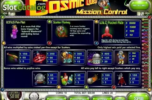 Οθόνη2. Cosmic Quest: Mission Control Κουλοχέρης