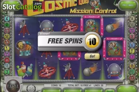 Οθόνη4. Cosmic Quest: Mission Control Κουλοχέρης