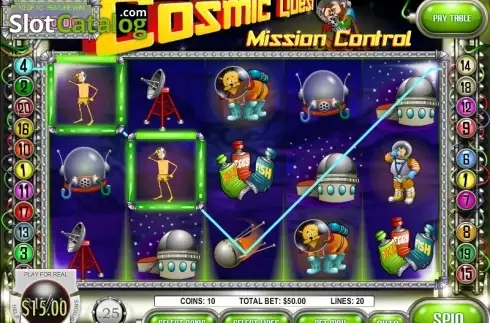 Οθόνη5. Cosmic Quest: Mission Control Κουλοχέρης