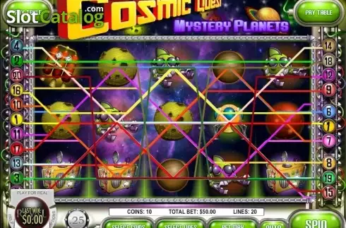 Οθόνη3. Cosmic Quest: Mystery Planets Κουλοχέρης 
