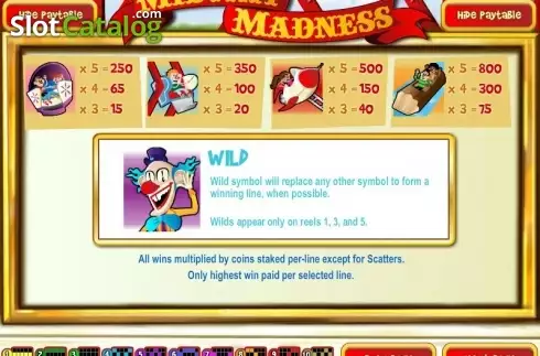 Οθόνη3. Midway Madness Κουλοχέρης