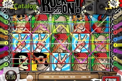 Οθόνη3. Rock On! Κουλοχέρης 