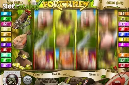 Οθόνη4. Sherwood Forest Fortunes Κουλοχέρης