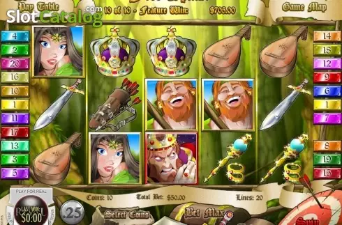 Οθόνη6. Sherwood Forest Fortunes Κουλοχέρης
