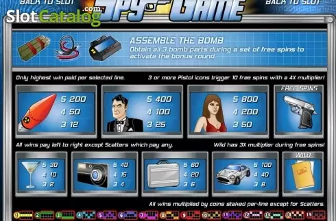 Οθόνη2. Spy Game Κουλοχέρης
