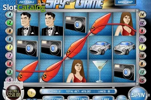 Οθόνη5. Spy Game Κουλοχέρης