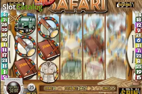 Οθόνη4. Wild Safari (Rival) Κουλοχέρης 