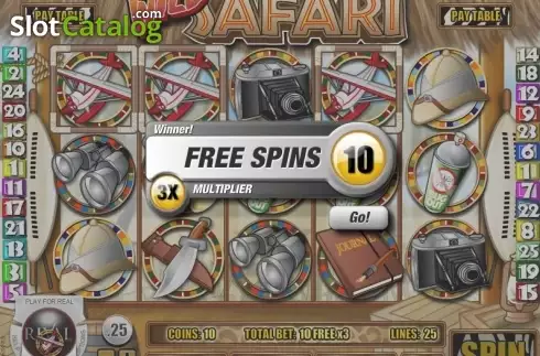 Οθόνη5. Wild Safari (Rival) Κουλοχέρης 
