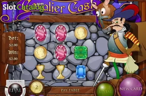 Οθόνη3. Cavalier Cash Scratch and Win Κουλοχέρης