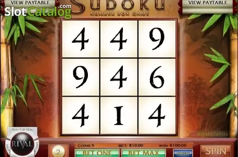 Οθόνη3. Sudoku Box Game Κουλοχέρης 