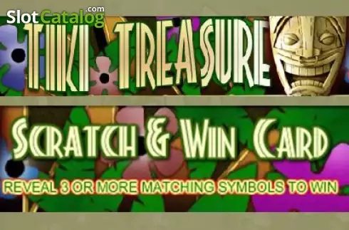 Tiki Treasure Scratch and Win Λογότυπο Tiki Treasure Scratch and Win Λογότυπο
