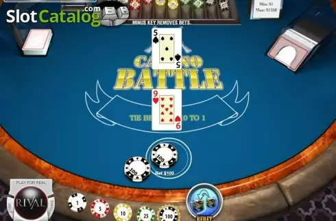 Οθόνη3. Casino Battle (Rival Gaming) Κουλοχέρης
