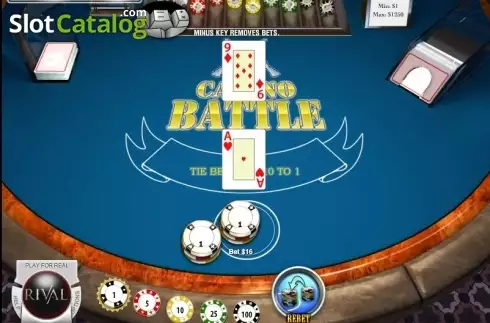 Οθόνη4. Casino Battle (Rival Gaming) Κουλοχέρης