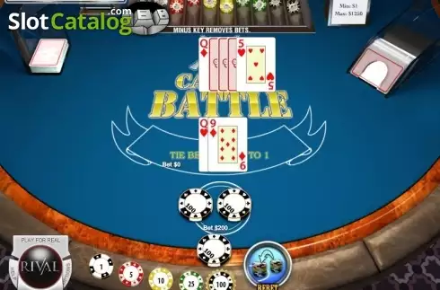 Οθόνη5. Casino Battle (Rival Gaming) Κουλοχέρης