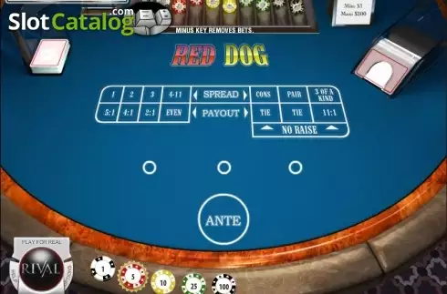 Οθόνη2. Red Dog (Rival) Κουλοχέρης