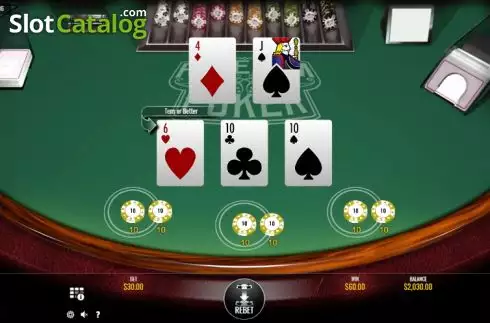 Οθόνη3. Ride'Em Poker (Rival) Κουλοχέρης 