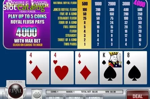 Οθόνη4. Double Joker (Rival Gaming) Κουλοχέρης