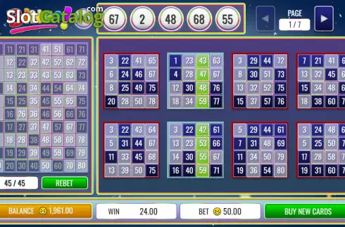 Οθόνη4. Bingo 80 Ball Κουλοχέρης