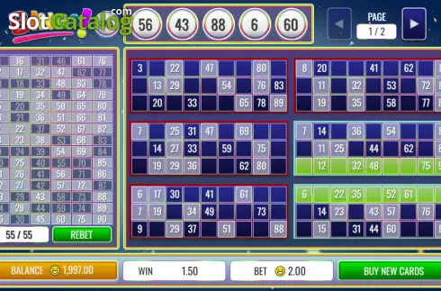 Οθόνη4. Bingo 90 Ball Κουλοχέρης