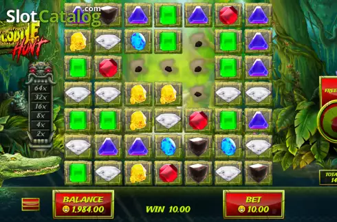 Οθόνη3. Crocodile Hunt Κουλοχέρης