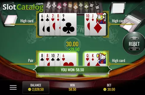 Οθόνη3. Pai Gow Κουλοχέρης