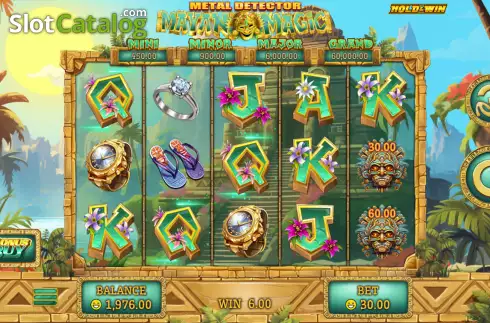 Οθόνη3. Metal Detector: Mayan Magic Κουλοχέρης