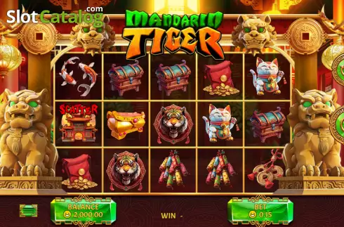Οθόνη2. Mandarin Tiger Κουλοχέρης