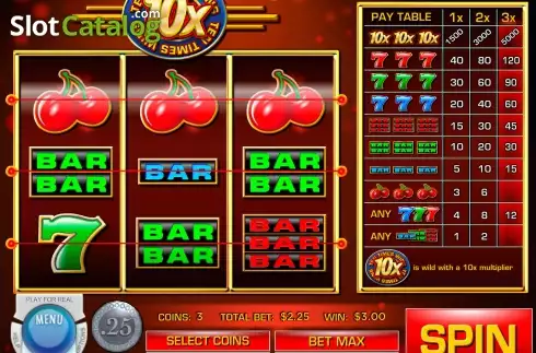 Οθόνη3. 10x Wins Κουλοχέρης