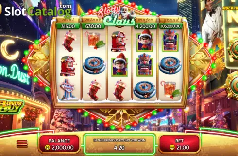 Οθόνη2. Slotty Claus Κουλοχέρης