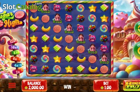 Οθόνη2. Sugar High (Rival Gaming) Κουλοχέρης