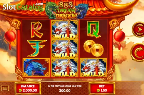 Οθόνη2. 888 Dream Dragon Κουλοχέρης