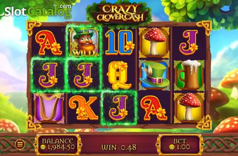 Οθόνη3. Crazy Clover Cash Κουλοχέρης 