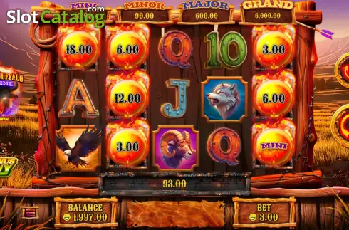 Οθόνη3. Blazin' Buffalo Extreme Κουλοχέρης