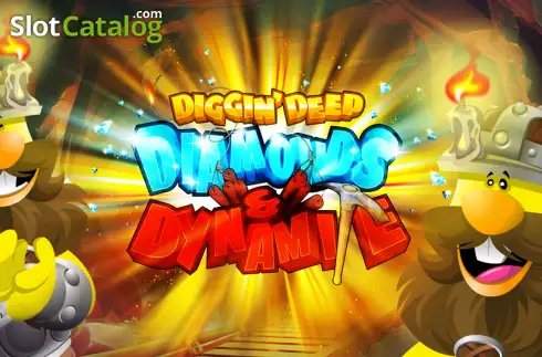 Diggin' Deep: Diamonds & Dynamite Λογότυπο Diggin' Deep: Diamonds & Dynamite Λογότυπο