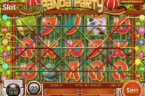 Οθόνη7. Panda Party Κουλοχέρης