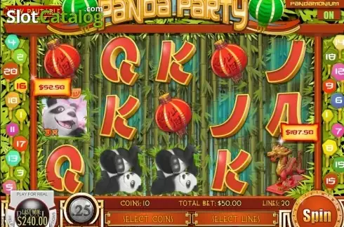 Οθόνη9. Panda Party Κουλοχέρης