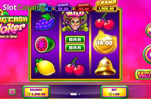 Οθόνη2. Big Cash Joker - Hold & Win Κουλοχέρης 