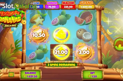 Οθόνη3. Bongo's Bananas Κουλοχέρης
