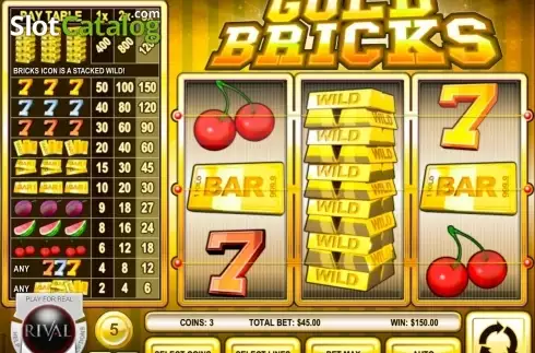Κερδίστε 4. Gold Bricks Κουλοχέρης