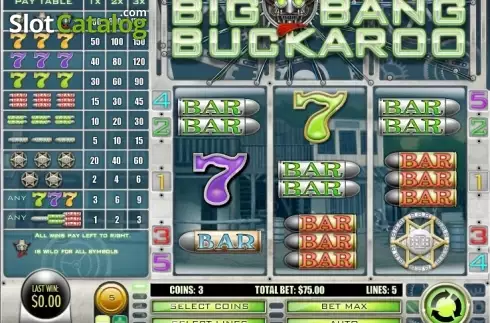 Οθόνη2. Big Bang Buckaroo Κουλοχέρης