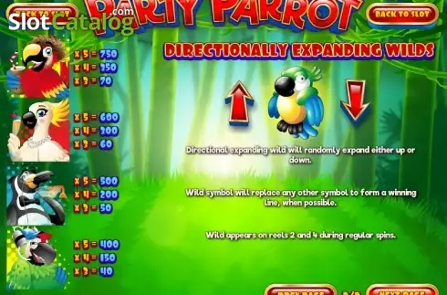 Οθόνη8. Party Parrot Κουλοχέρης 