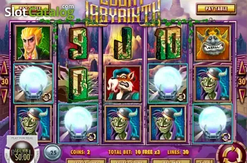 Οθόνη7. Lucky Labyrinth Κουλοχέρης 