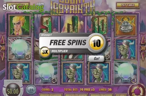 Οθόνη8. Lucky Labyrinth Κουλοχέρης 
