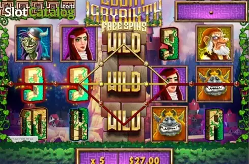 Οθόνη9. Lucky Labyrinth Κουλοχέρης 