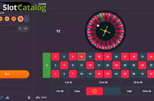 Οθόνη3. Roulette (Rocketpot Originals) Κουλοχέρης